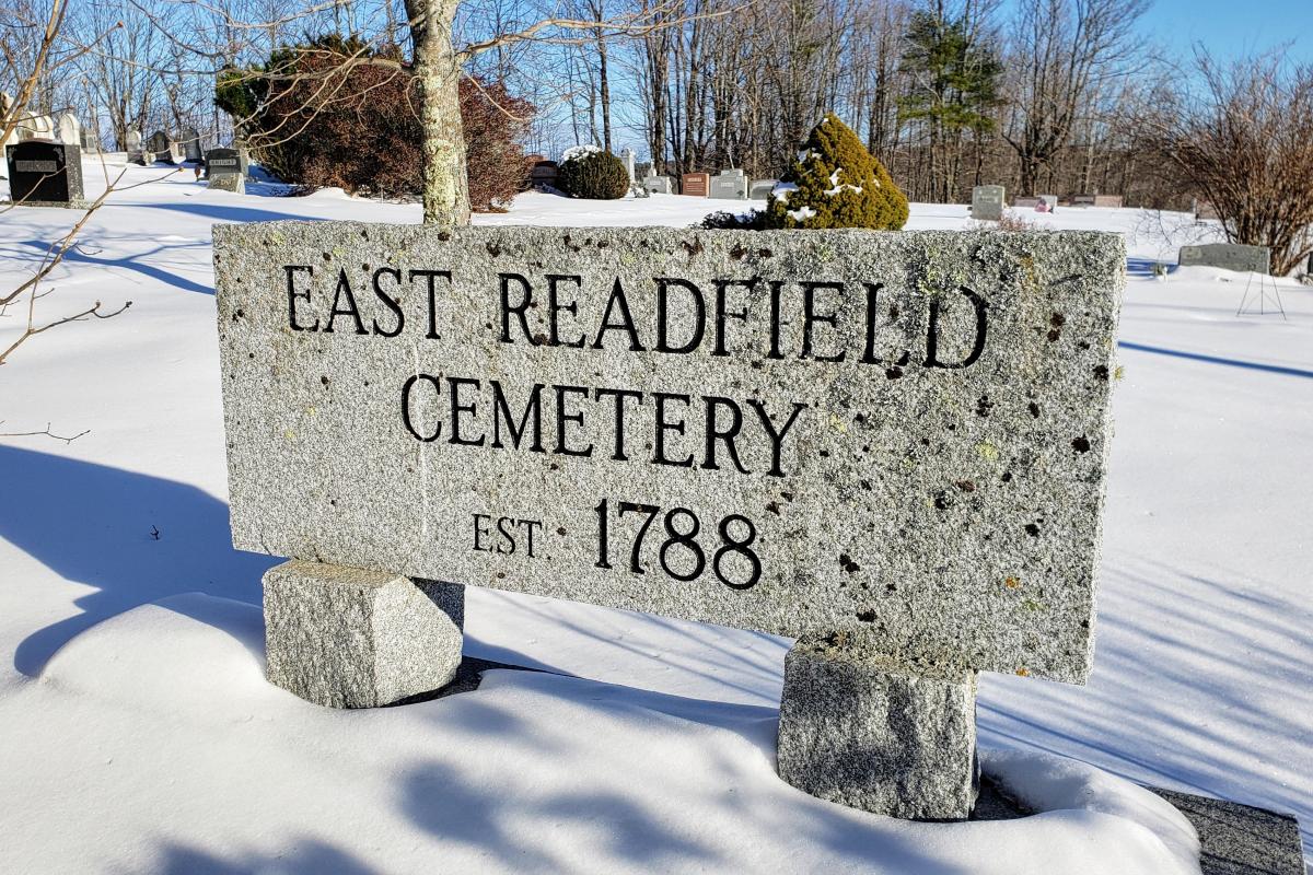 East Readfield Cemetery (photo credit: Brenda Lake)