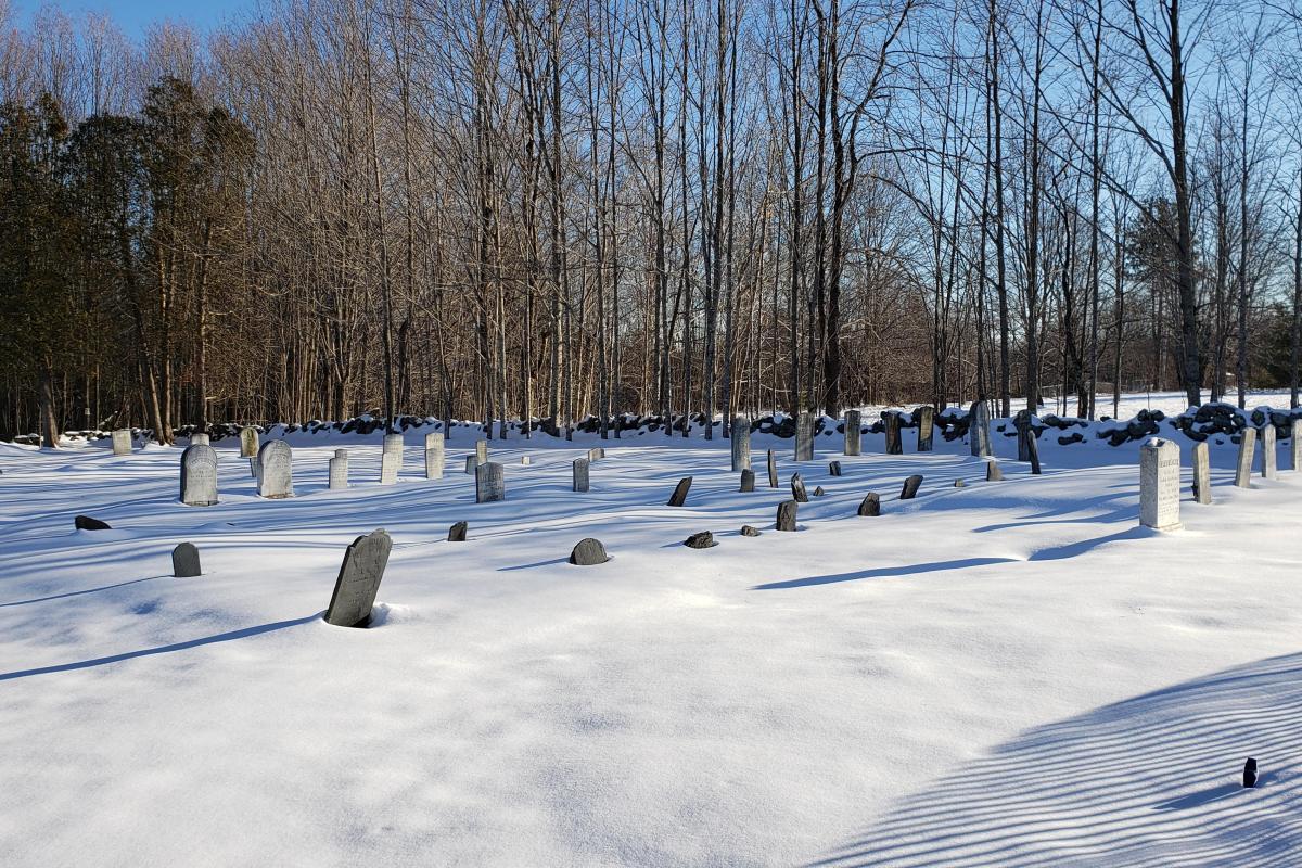 Dudley Plains Cemetery  (photo credit: Brenda Lake)