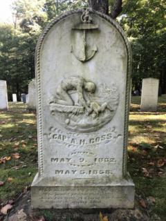 Capt. A. H. Goss- Kents Hill Cemetery