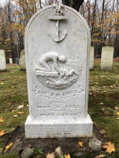 Capt. A. H. Goss- Kents Hill Cemetery