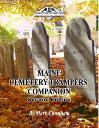 Old Baptist Cemetery AKA Old Meeting House on the Hill in Yarmouth, ME (Cover Photo by Tatjana Cotta Conners)