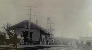 Historical Picture at the Depot